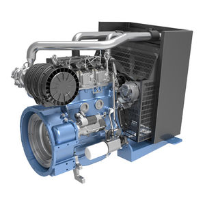 three-phase generator set / diesel / stationary / 50 Hz