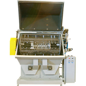 rotary drum shot blasting machine / for metal / automatic