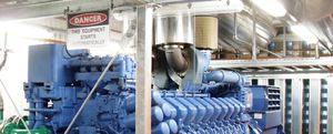 machine acoustic enclosure / for ventilation