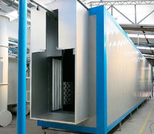 drying oven / polymerization / chamber / electric