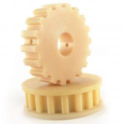 straight-toothed gear / custom / plastic