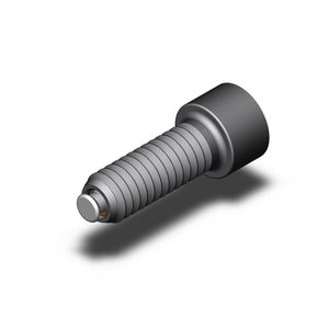 cylindrical head screw / hex socket / thrust