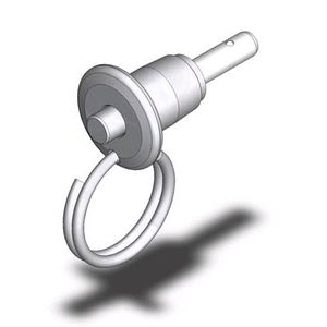 quick-release pin with button / with lifting ring