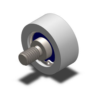 bearing wheel type roller / polyurethane