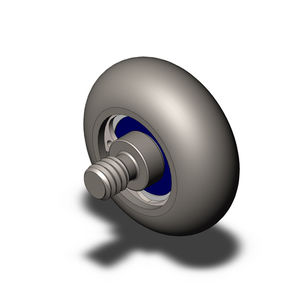 bearing wheel type roller / stainless steel