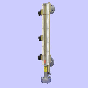 liquid level indicator / bypass / direct-reading / analog