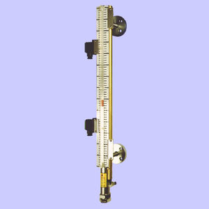 liquid level indicator / bypass / direct-reading / analog