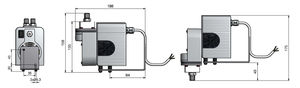 gas pump / electric / bellows / PTFE