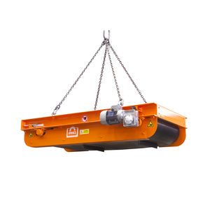 permanent magnet separator / metal / suspended / iron