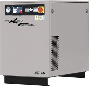 air compressor / stationary / electrically-powered / screw