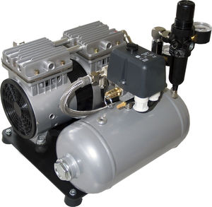 air compressor / stationary / electrically-powered / oil-free