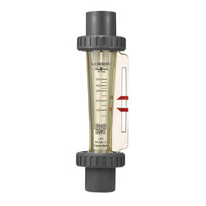 variable-area flow meter / for liquids / plastic tube / precision