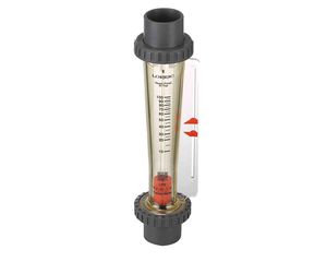 variable-area flow meter / for liquids / plastic tube / precision