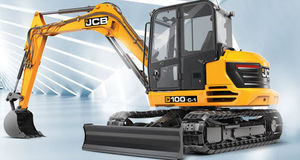 midi boom excavator / crawler / for construction / diesel
