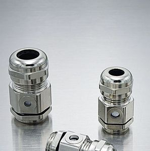 metal cable gland / IP68 / ventilation