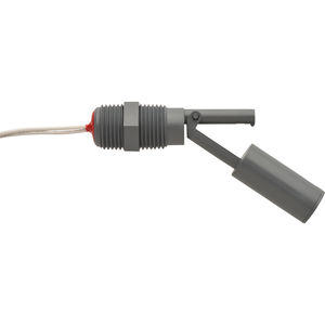 broken finger float level switch / for water / side-mount / plastic