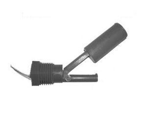 broken finger float level switch / for water / plastic / side-mount
