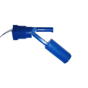 broken finger float level switch / for water / polypropylene / side-mount