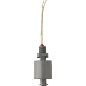 float level switch / for water / plastic / vertical