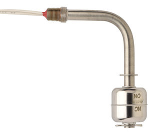 float level switch / for water / stainless steel / vertical