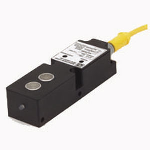 ultrasonic proximity sensor / rectangular / plastic