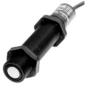 ultrasonic proximity sensor / cylindrical / plastic