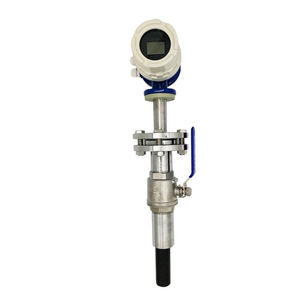 electromagnetic flow meter / for liquids / compact / with display