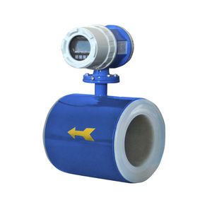 electromagnetic flow meter / for liquids / digital / compact