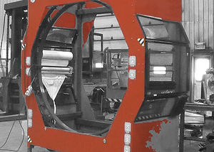 orbital stretch wrapper / semi-automatic / stretch film