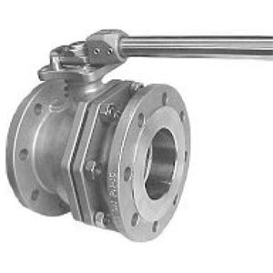 ball valve / lever / for water / flange