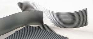 corrugated aluminum core sandwich panel / aluminum facing