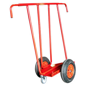 handling cart / panel / for glass / with swivel casters