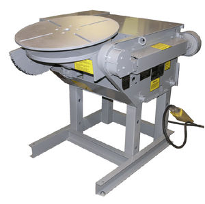 motorized welding positioner / rotary / 1-axis