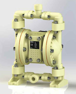 chemical pump / for food products / slurry / double-diaphragm