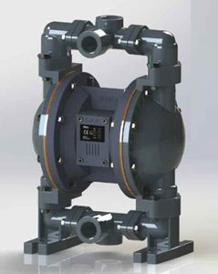 chemical pump / for food products / slurry / double-diaphragm