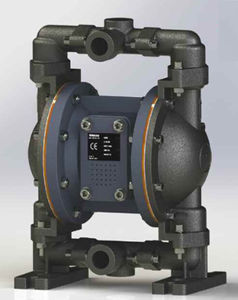 chemical pump / for food products / slurry / double-diaphragm