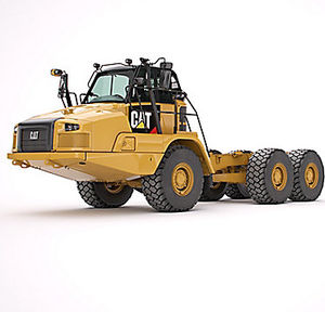 articulated dump truck / diesel / mining