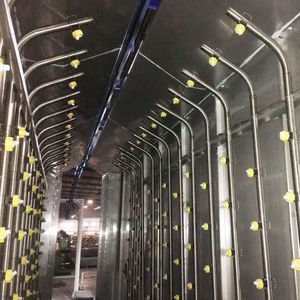surface pre-treatment tunnel
