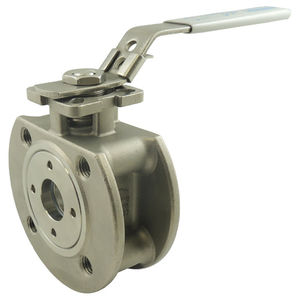 wafer valve / ball / manual / flange