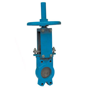knife gate valve / with handwheel / cast iron / metal