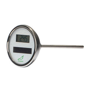 probe thermometer / digital / insertion / screw-in