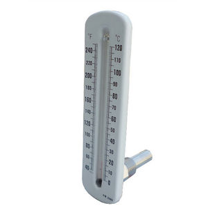 liquid thermometer / direct-reading / insertion / glass