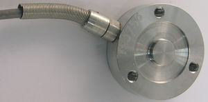 compression load cell / button type / miniature