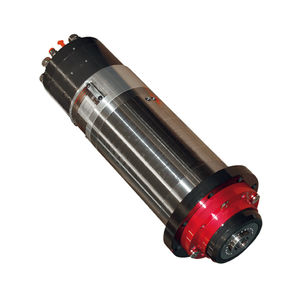 machining motor spindle / liquid-cooled / with automatic clamping system / quick-change