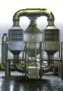 catalytic combustion air purifier / floor-standing