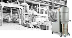 dry vacuum cleaner / electric / industrial