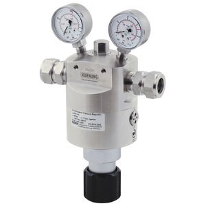 oxygen pressure regulator / gas / for compressed air / for inert gases