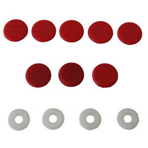 circular seal / silicone / for valves