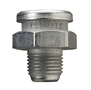 threaded fitting / straight / standard / rugged