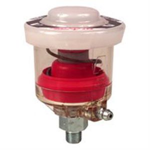 single-point lubricator / automatic / with spring